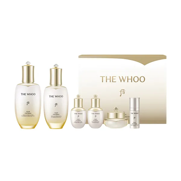 Bộ Dưỡng Phục Hồi Làn Da Whoo Cheongidan Pro Radiance Set 6 Món