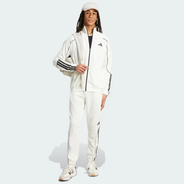 Bộ Thể Thao Nam Adidas Stadium 3-Stripes Tracksuit JX5527 Màu Trắng Size XS