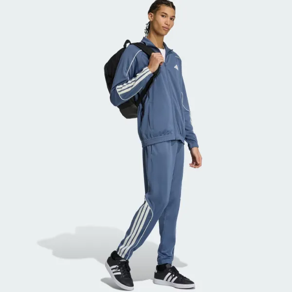 Bộ Thể Thao Nam Adidas Stadium 3-Stripes Tracksuit JX5529 Màu Xanh Navy Size XS