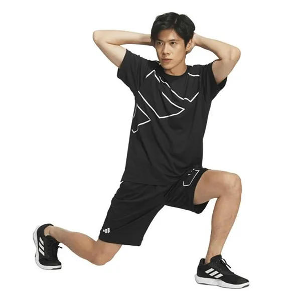Bộ Thể Thao Nam Adidas Tech Essentials Big Logo Graphic KV6953 - KV6958 Màu Đen/Trắng Size M