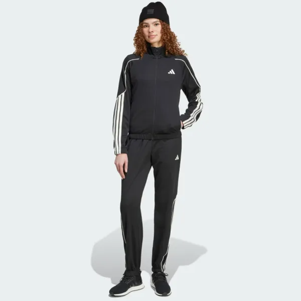 Bộ Thể Thao Nữ Adidas Stadium 3-Stripes Tracksuit JX0471 Màu Đen Size 2XS