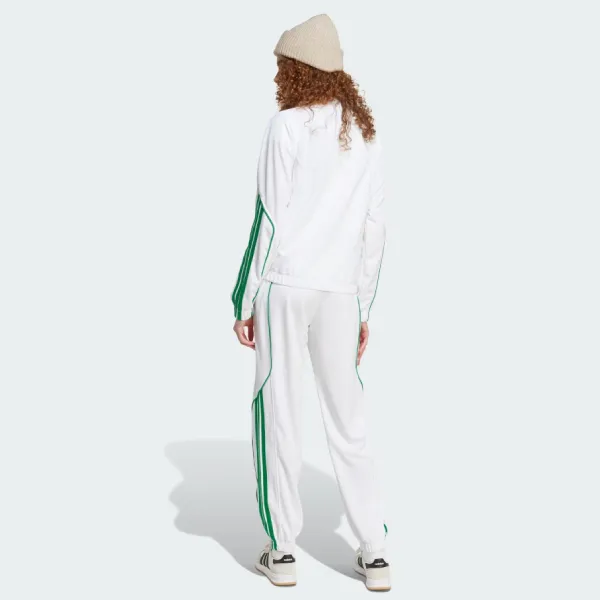 Bộ Thể Thao Nữ Adidas Stadium 3-Stripes Tracksuit JX0473 Màu Trắng Size 2XS