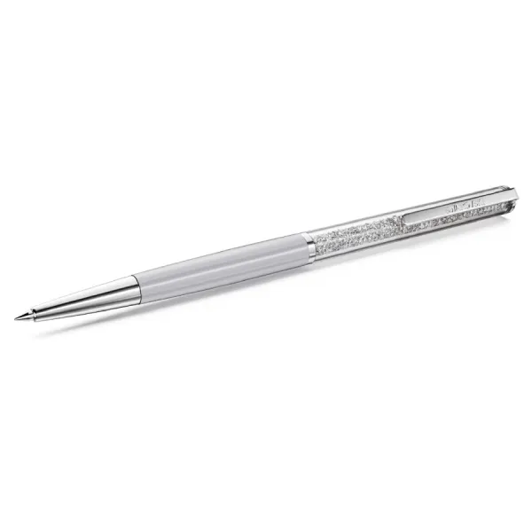 Bút Ký Swarovski Crystalline Ballpoint Pen Gray, Gray Lacquered, Chrome Plated 5709613 Màu Xám