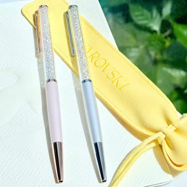 Bút Ký Swarovski Crystalline Ballpoint Pen Gray, Gray Lacquered, Chrome Plated 5709613 Màu Xám
