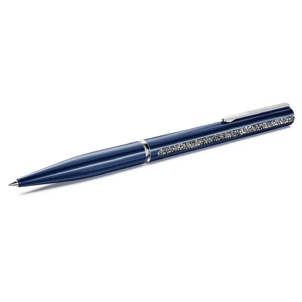 Bút Ký Swarovski Shimmer Ballpoint Pen Blue, Blue Lacquered, Chrome Plated 5707709 Màu Xanh Blue