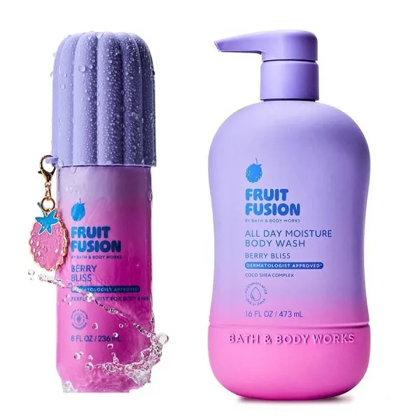 Combo Xịt Thơm Toàn Thân + Sữa Tắm Bath & Body Works Berry Bliss (Body Wash 473ml + Body Mist 236ml)