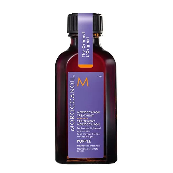 Dầu Dưỡng Tóc Dành Cho Tóc Nhuộm - Tẩy Moroccanoil Treatment Purple 50ml (Không Hộp)