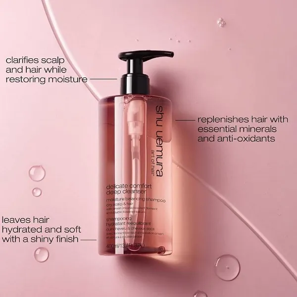 Dầu Gội Shu Uemura Delicate Comfort Cleansing Oil Shampoo 400ml