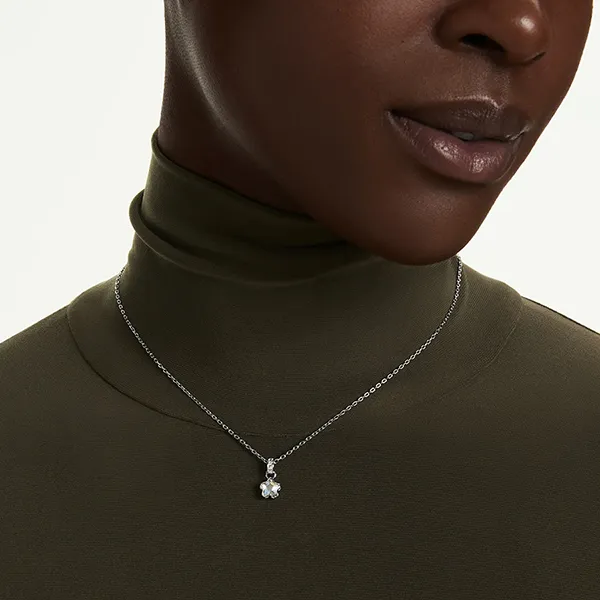 Dây Chuyền Nữ Swarovski Chroma Pendant 5759678 Màu Bạc