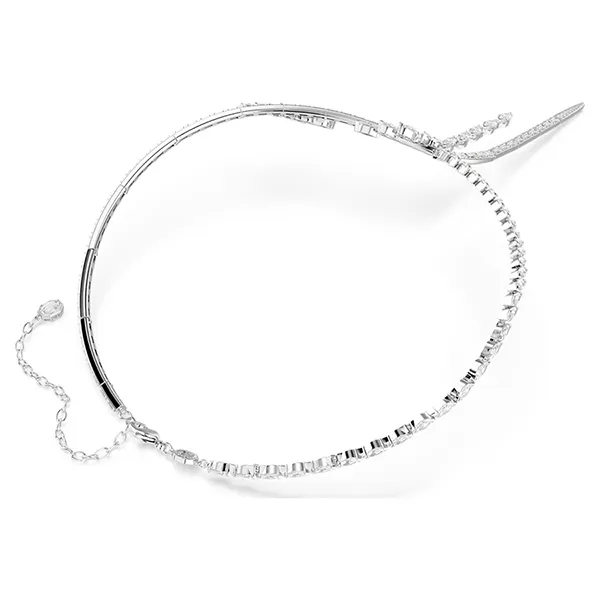 Dây Chuyền Nữ Swarovski Mesmera Y Necklace 5748652 Màu Bạc