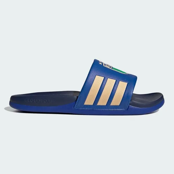 Dép Adidas Adilette Comfort 2.0 Italy Slides JS4967 Màu Xanh Blue Size 39