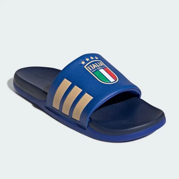 Dép Adidas Adilette Comfort 2.0 Italy Slides JS4967 Màu Xanh Blue Size 39