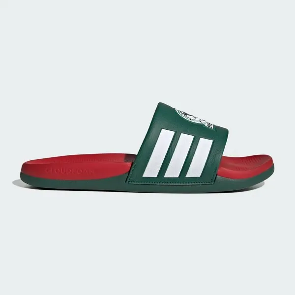 Dép Adidas Adilette Comfort 2.0 Mexico Slides JS4975 Màu Xanh Lá Size 39