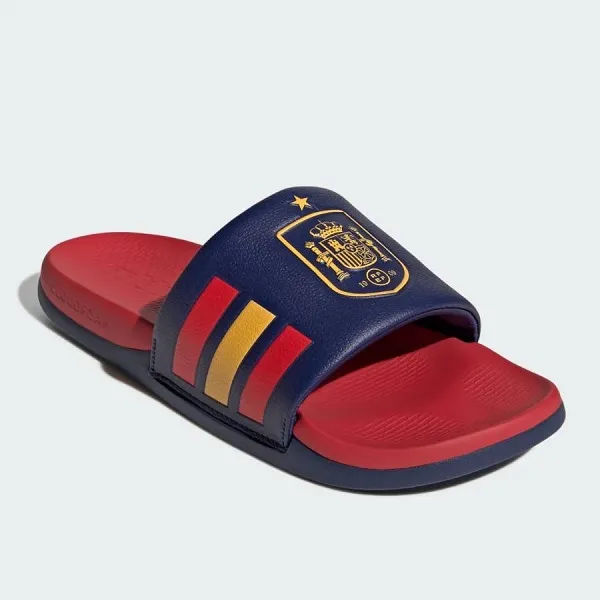 Dép Adidas Adilette Comfort 2.0 Spain Slides JS4973 Màu Xanh Da Trời Size 39