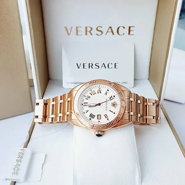 Đồng Hồ Nam Versace V-Sport II Men's Watch VFE090013 Màu Vàng Hồng