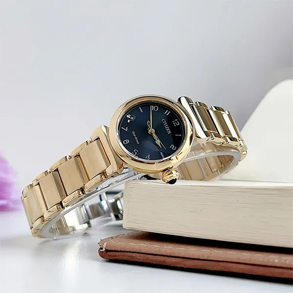 Đồng Hồ Nữ Citizen Eco-Drive EM1132-88H (EM113288H) Màu Vàng Đen