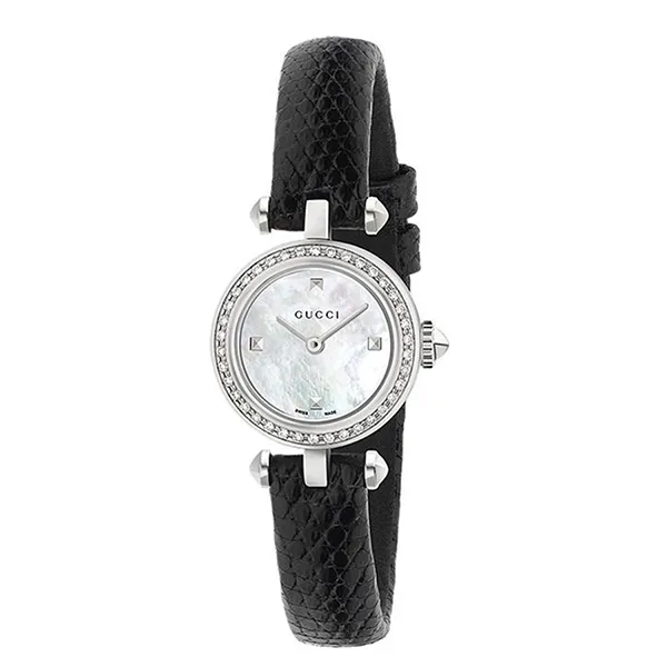 Đồng Hồ Nữ Gucci Diamantisima Watch 22mm YA141511 Màu Đen