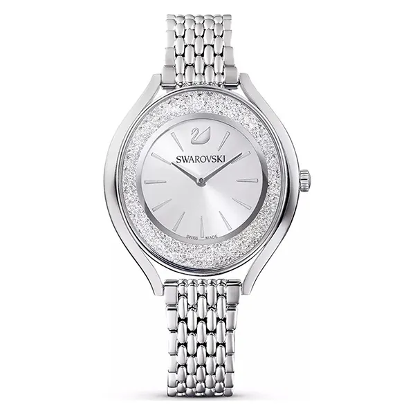 Đồng Hồ Nữ Swarovski Crystalline Aura Watch 35mm 5519462 Màu Bạc