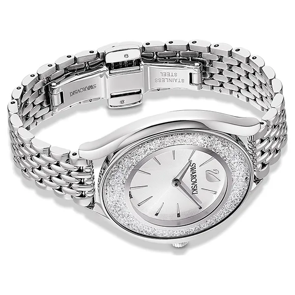 Đồng Hồ Nữ Swarovski Crystalline Aura Watch 35mm 5519462 Màu Bạc