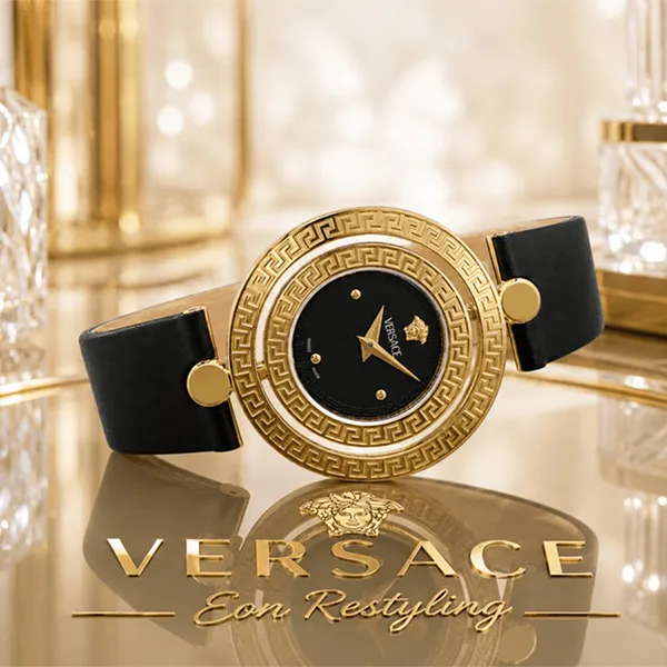 Đồng Hồ Nữ Versace Eon Restyling VEHFA0225 Màu Đen - Vàng