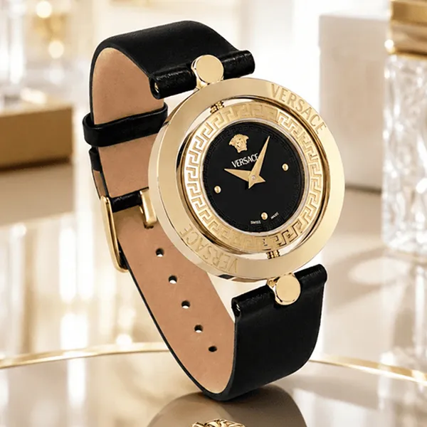 Đồng Hồ Nữ Versace Eon Restyling VEHFA0225 Màu Đen - Vàng