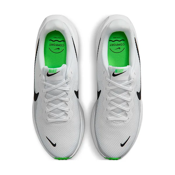 Giày Chạy Bộ Nam Nike Revolution 8 White Platinum Glacier Blue HJ9198-105 Màu Trắng - Xanh Size 9.5