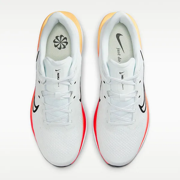 Giày Chạy Bộ Nam Nike Quest 6 Men's Road Running Shoes FD6033-110 Màu Trắng Cam Size 7