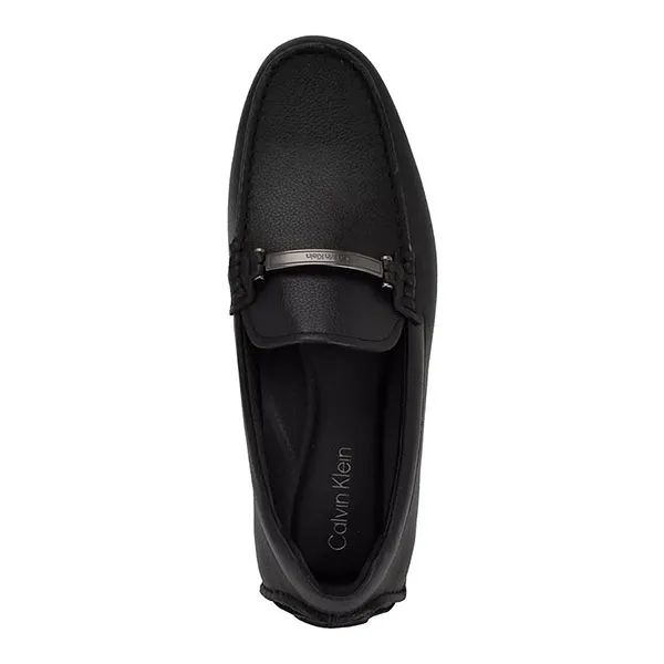 Giày Lười Nam Calvin Klein CK Maslo Driving Style Loafer CMMASLO2-BLK01-001 Màu Đen Size 8.5
