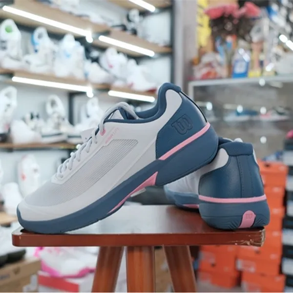 Giày Pickleball/Tennis Wilson Rush Lite WRS00850001 Màu Xanh Blue Size 42