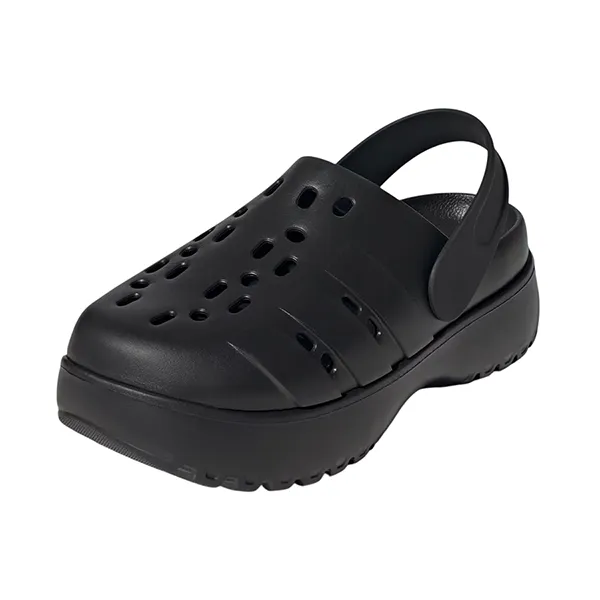 Giày Sục Adidas Adilette Clog Platform JP9577 Màu Đen Size 37