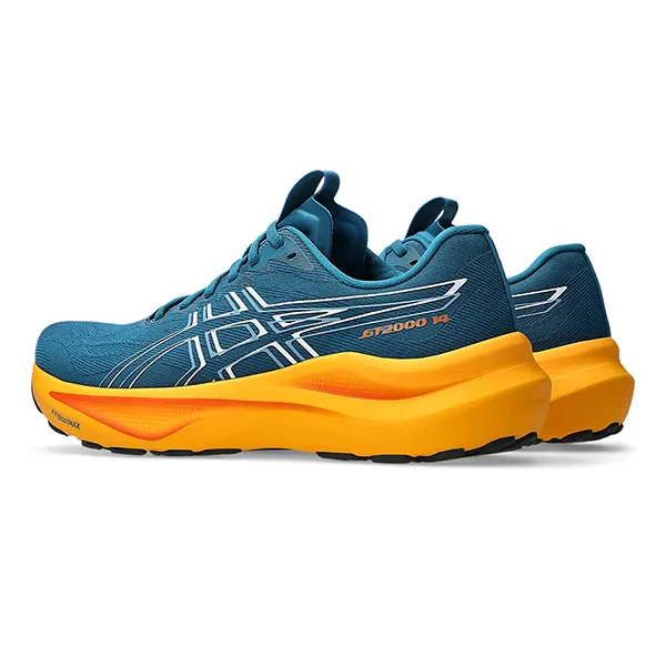 Giày Tennis/Pickleball Asics Men's Running Shoes 1011C056.404 Màu Xanh - Vàng Size 41.5