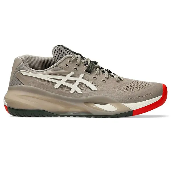 Giày Tennis/ Pickleball Nam Asics Gel Resolution X Wide 1041A487.200 Màu Xám Đỏ Size 7