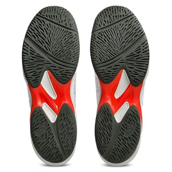 Giày Tennis/ Pickleball Nam Asics Solution Swift FF 2 - 1041A466.105 Màu Trắng Đỏ Size 7