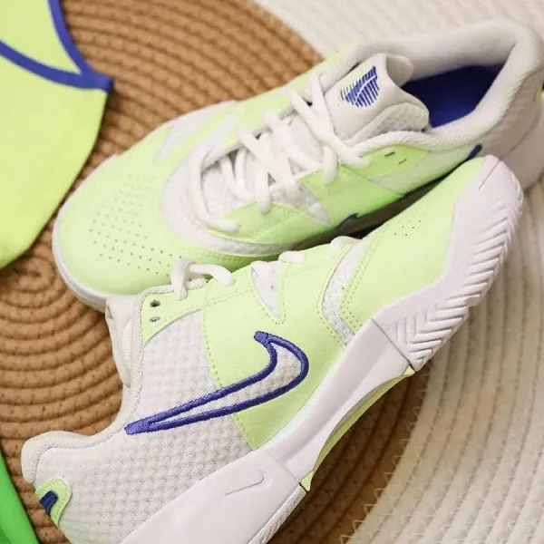 Giày Tennis/ Pickleball Nữ Nike Court Lite 4 Shoes FD6575-111 Tennis Màu Trắng Phối Xanh Size 5.5