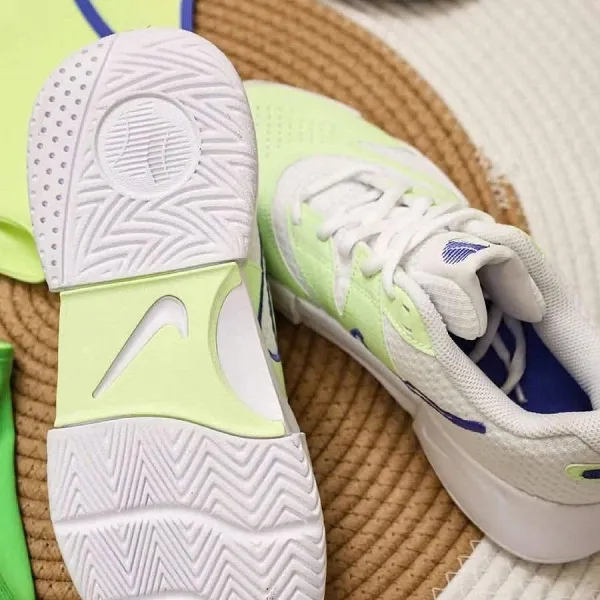 Giày Tennis/ Pickleball Nữ Nike Court Lite 4 Shoes FD6575-111 Tennis Màu Trắng Phối Xanh Size 5.5