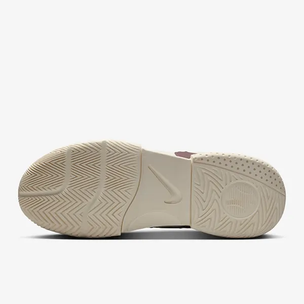 Giày Tennis/Pickleball Nữ Nike Court Lite 4 Pale Ivory FD6575-109 Màu Kem Đỏ Size 9
