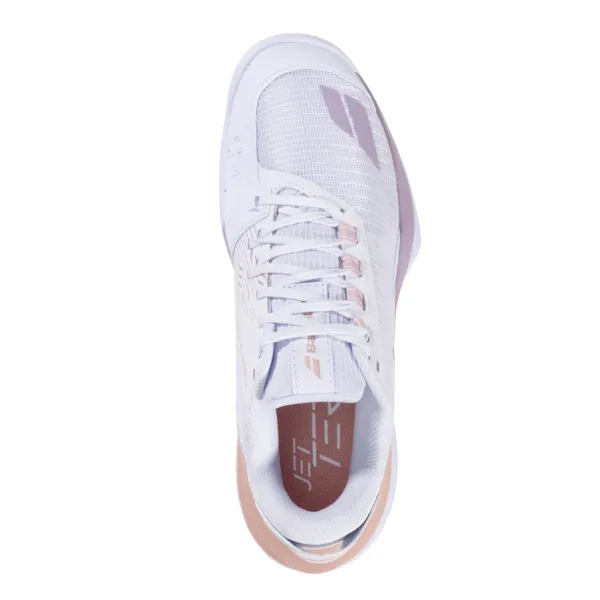 Giày Tennis/Pickleball Nữ Babolat Jet Tere 2 Premium All Court Dam 31F26975C-1120 Màu Trắng Size 36