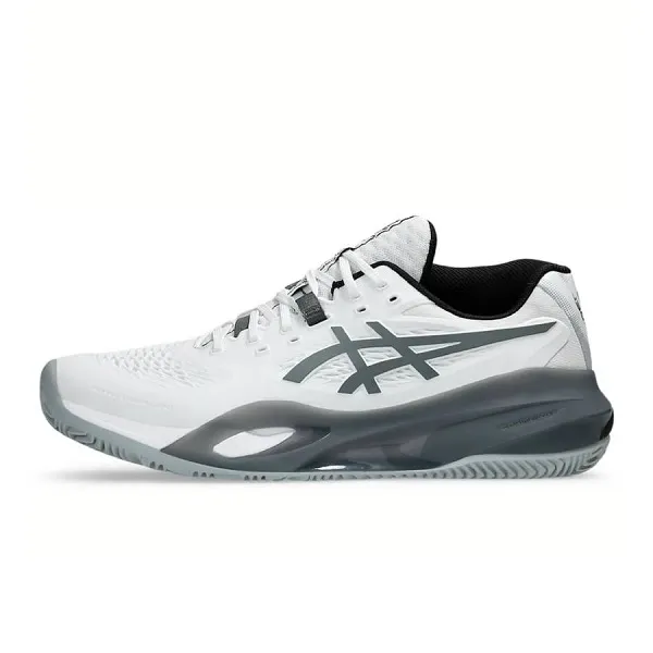 Giày Tennis/Pickleball Nam Asics Gel-Resolution X Padel 1041A492.100 Màu Trắng Xám Size 42.5