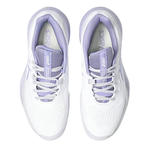 Giày Tennis/Pickleball Nữ Asics Gel Resolution X 1042A279.105 White/Bluebell Màu Trắng/Tím Size 38