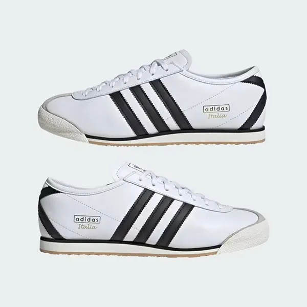 Giày Thể Thao Adidas Originals Italia 70s Shoes JS1323 Màu Trắng/Đen Size 39 1/3