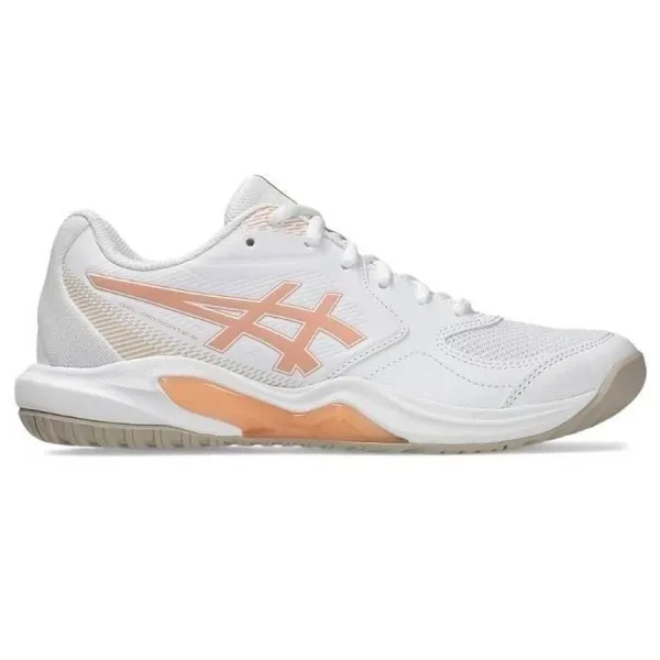 Giày Thể Thao Nữ Asics Gel-Dedicate 9 1042A316.100 Màu Trắng Phối Cam Size 9
