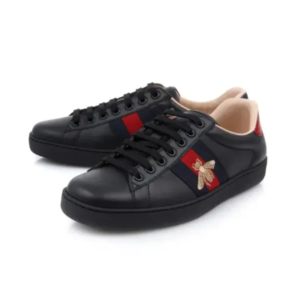 Giày Thể Thao Nam Gucci Ace Embroidered 'Black Bee' 429446-A38G0-1284 Màu Đen Size 39.5