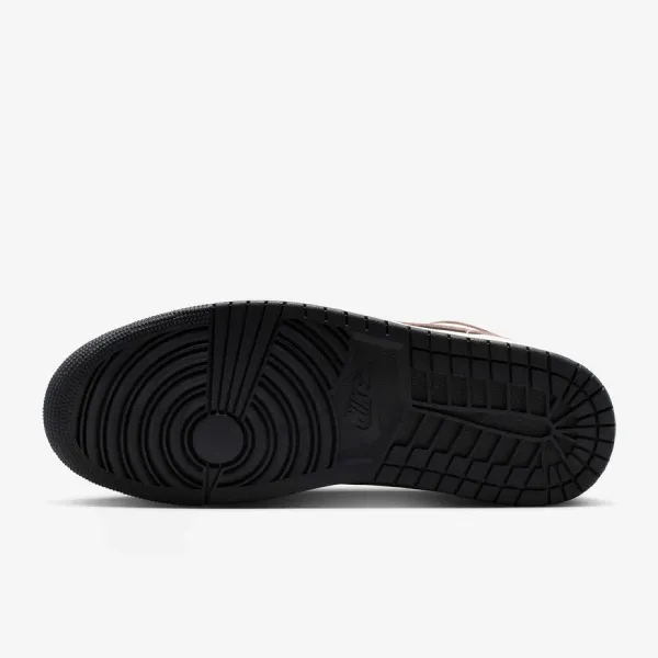 Giày Thể Thao Nam Nike Air Jordan 1 Low 553558-200 Màu Nâu Trắng Size 40