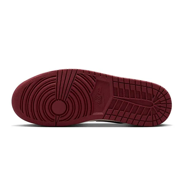Giày Thể Thao Nam Nike Air Jordan 1 Low SE ‘Sail Baroque Brown Team Red’ IX5004-121 Màu Đỏ Trắng Size 41