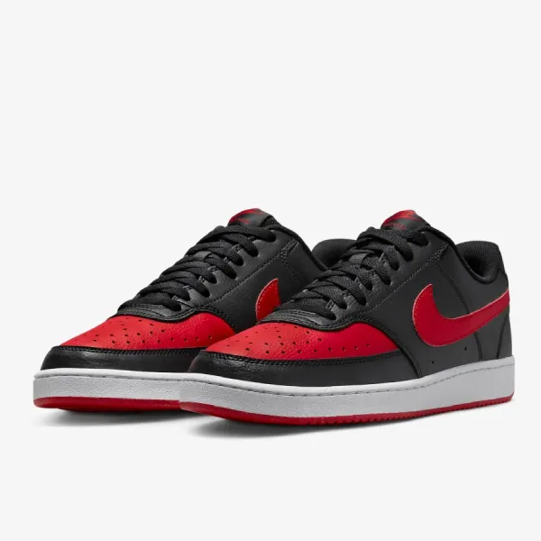 Giày Thể Thao Nam Nike Court Vision FJ0685-010 Màu Đỏ Phối Đen Size 9