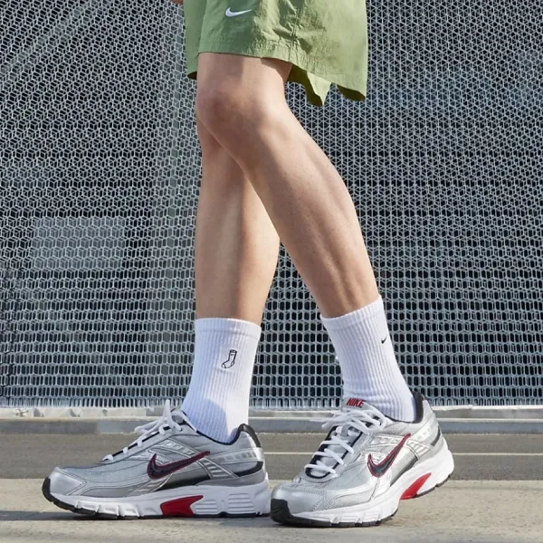 Giày Thể Thao Nam Nike Initiator 394055-001 Màu Xám Bạc Size 7