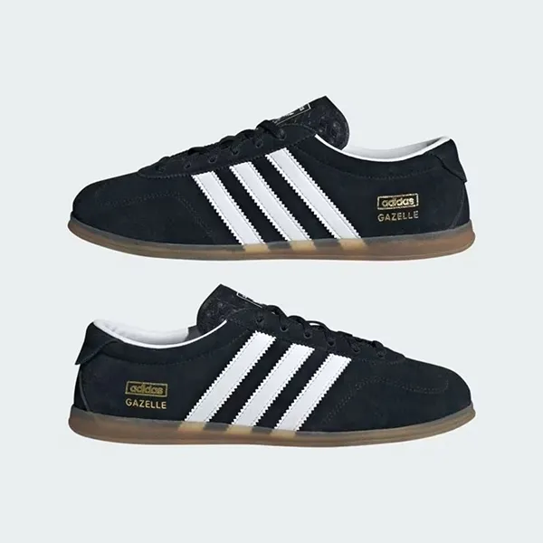 Giày Thể Thao Nữ Adidas Originals Gazelle Lo Pro JR8886 Màu Đen Size 36