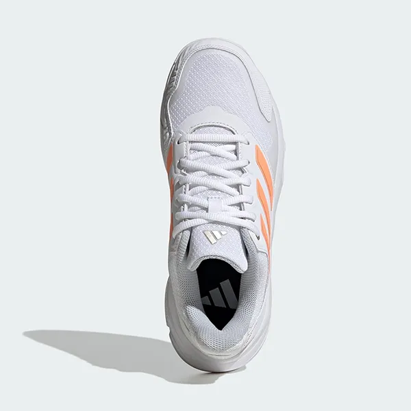Giày Thể Thao Nữ Adidas Tennis Courtjam Control 3 JR1788 Màu Trắng/Cam Size 36 2/3