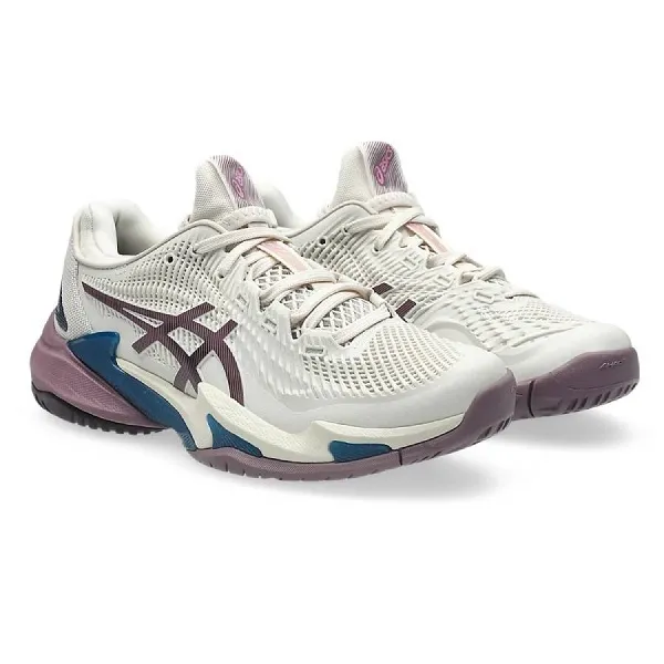 Giày Thể Thao Nữ Asics Court 1042A220.250 Màu Trắng Tím Size 38