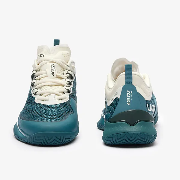 Giày Thể Thao Nữ Lacoste Women's AG-LT23 Ultra Tennis Shoes 47SFA0026 Màu Xanh Trắng Size 39.5